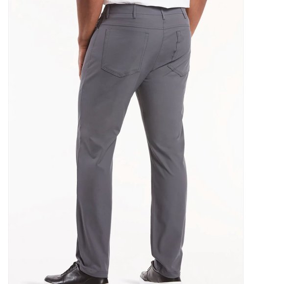 BNWOT Public Rec Workday Pant 2.0 in Slate Grey Slim Fit Trouser Pant - Picture 2 of 16